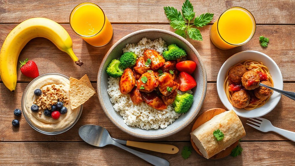 balanced teriyaki chicken bowl