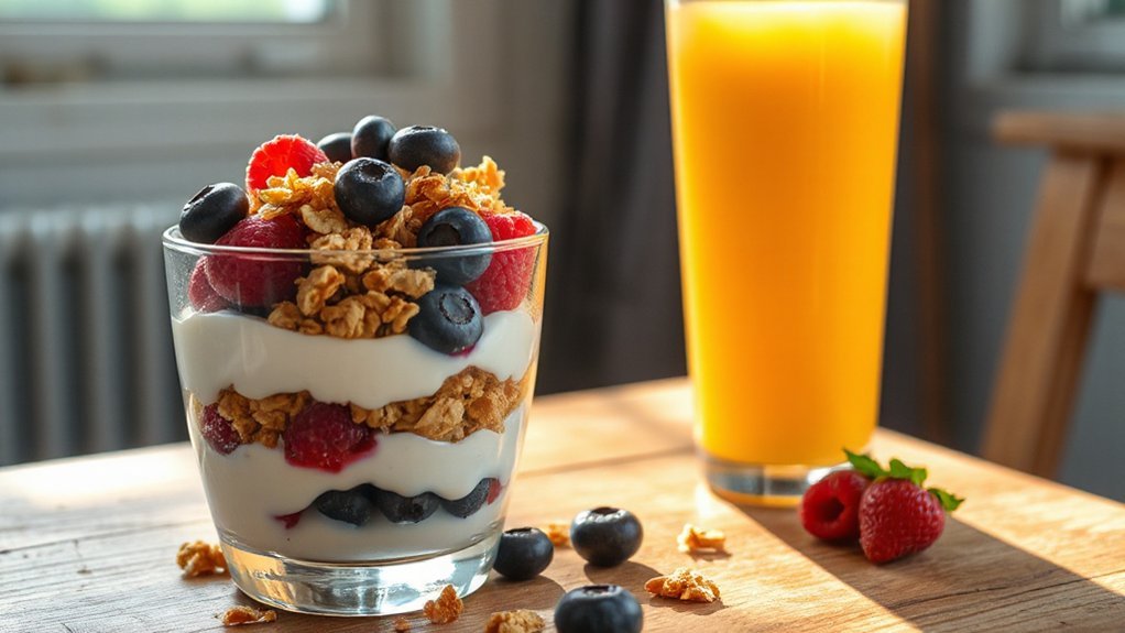 healthy breakfast parfait recipe