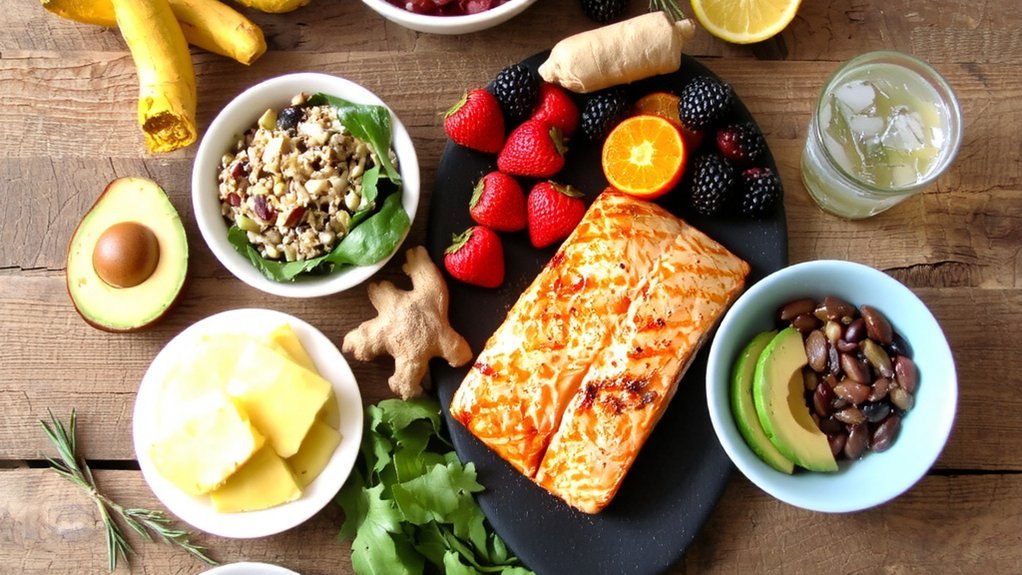 balanced anti inflammatory daily meals