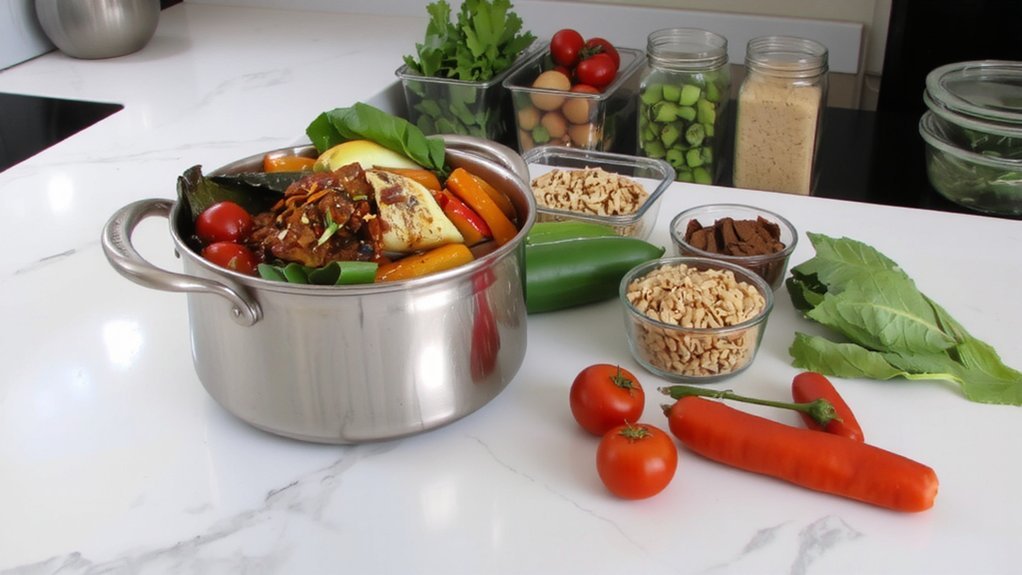 batch cook staples for dinners