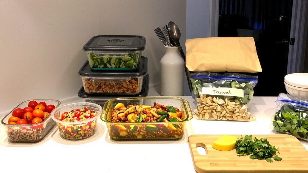 batch portion label freeze