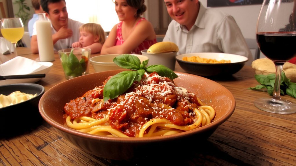creamy tomato basil pasta