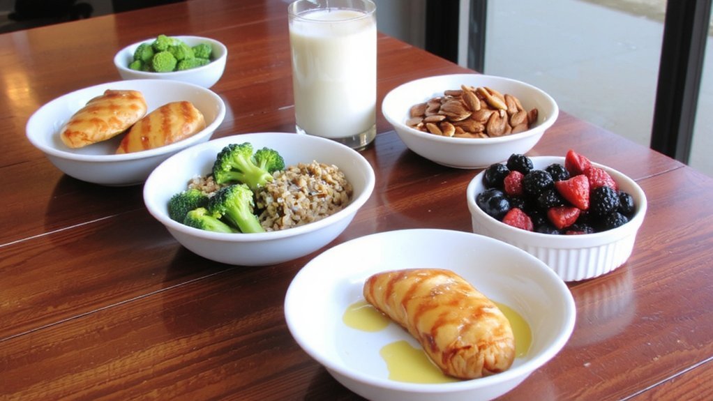 daily and per meal protein