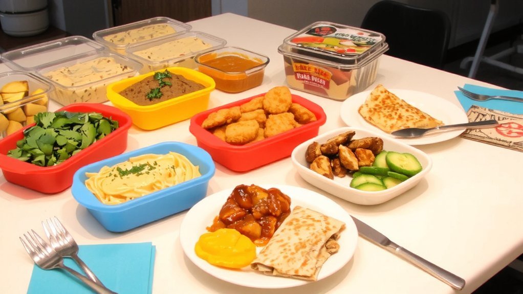 freeze portion label reheat