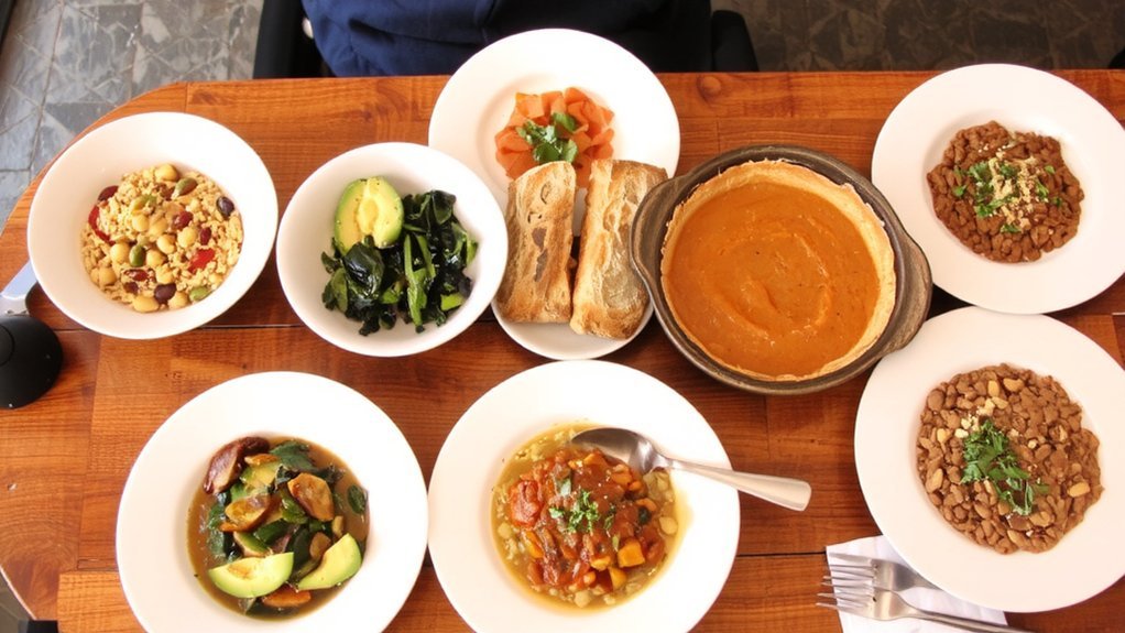 hearty umami plant protein dinners