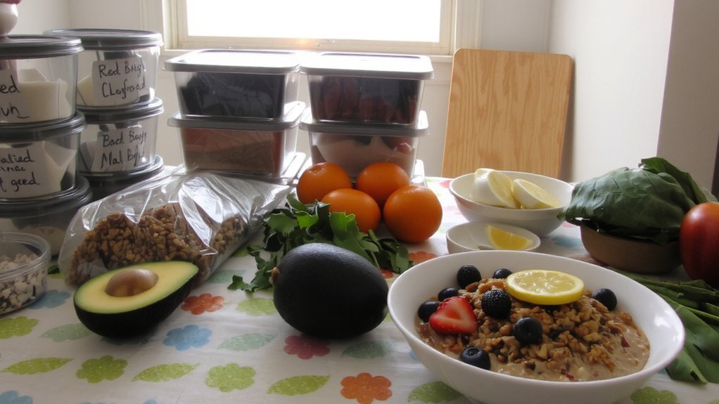 lactation boosting freezer meal prep