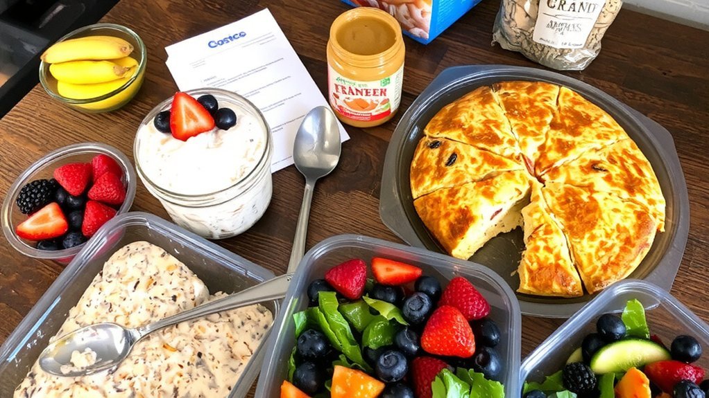 make ahead bulk breakfast prep