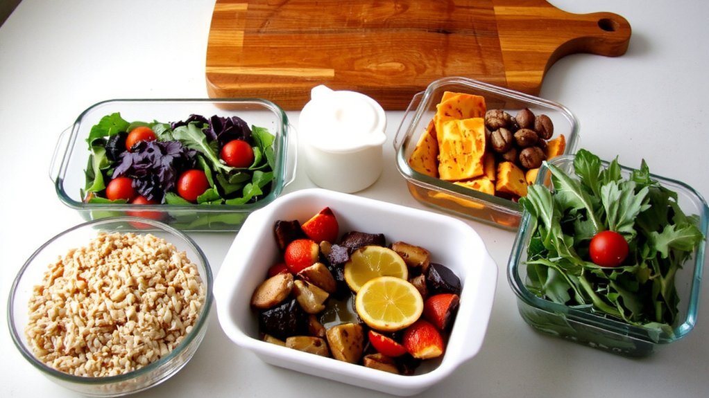 protein fiber calorie timing