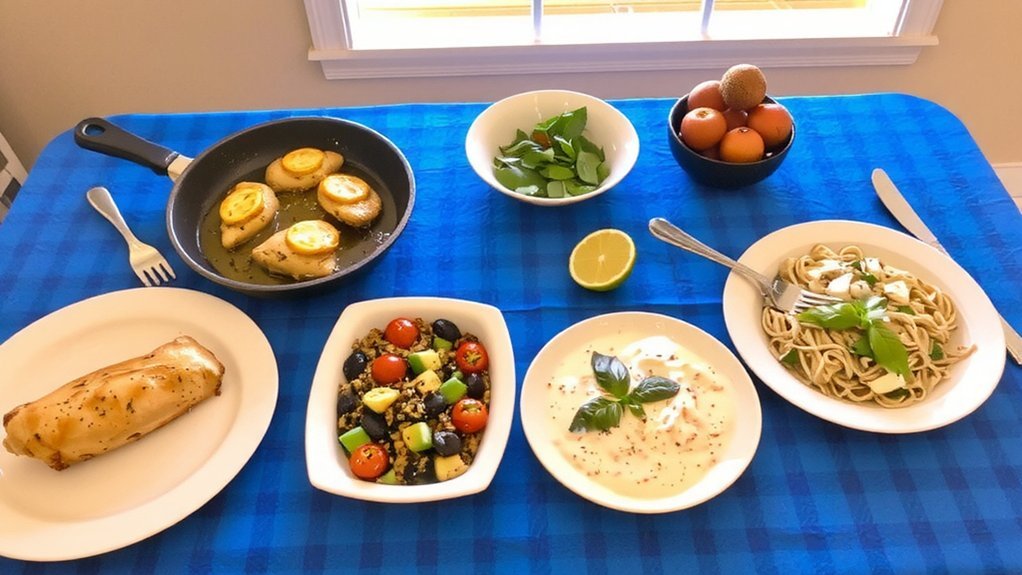 quick adaptable family dinners