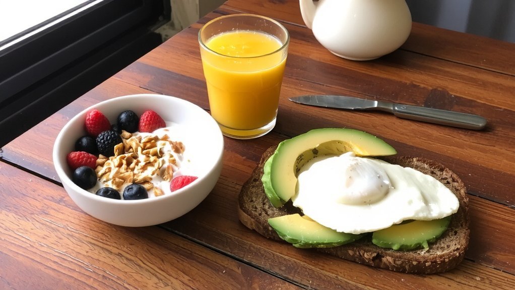 quick balanced protein packed breakfasts