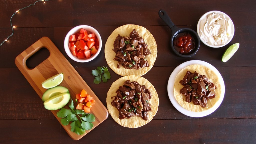 quick ground beef taco night