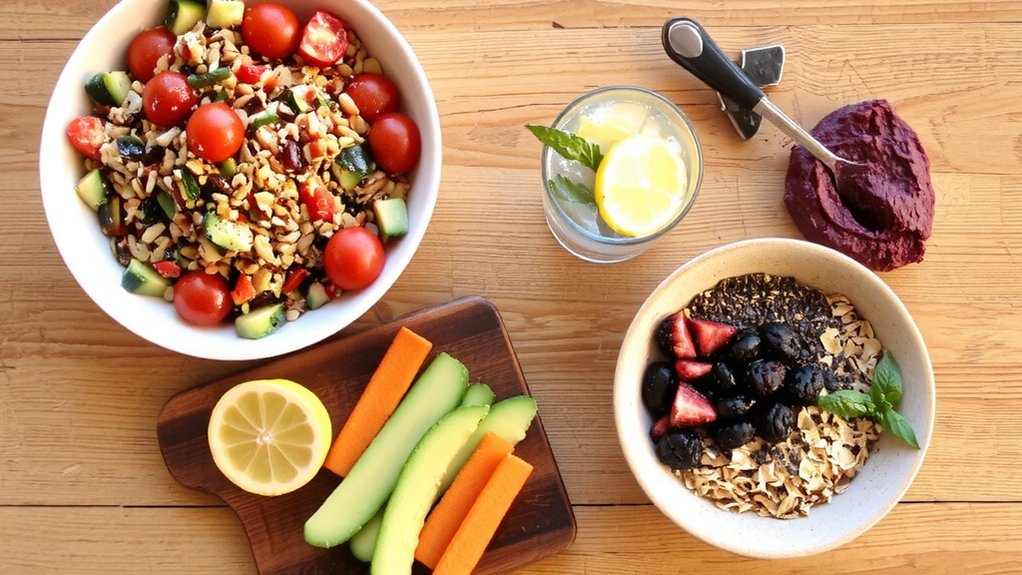 seasonal plant powered weekly meals