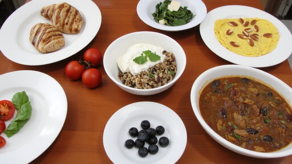 seven day high protein plan