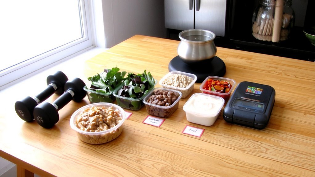 seven day muscle gain meals