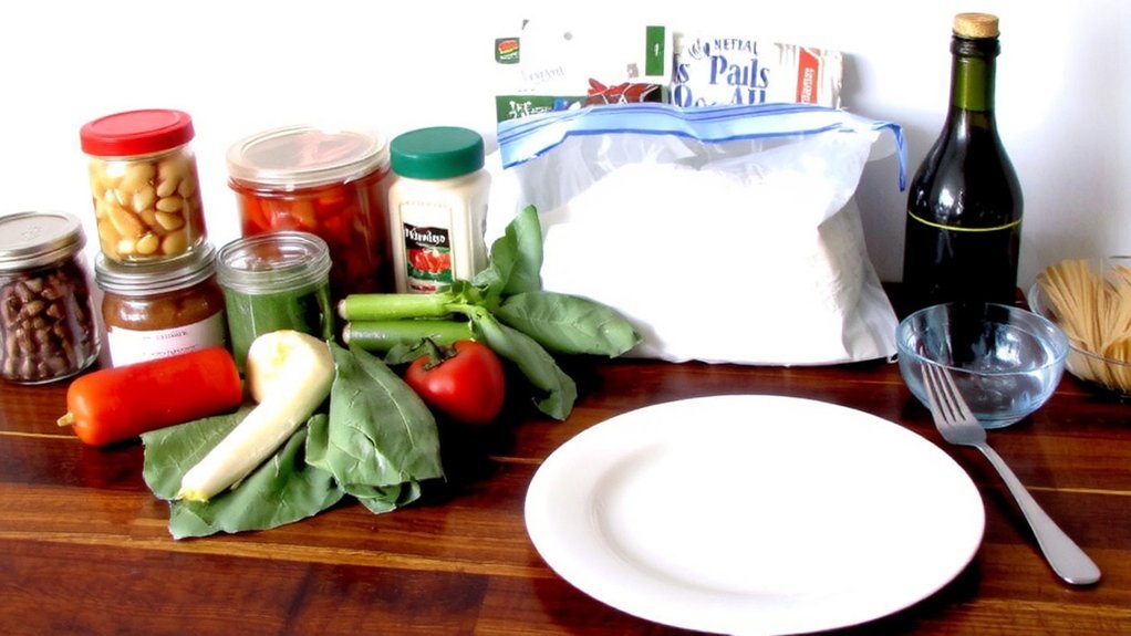 single person pantry and freezer