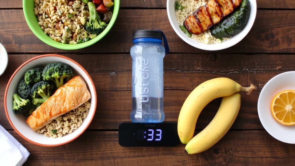 timed electrolyte hydration strategy