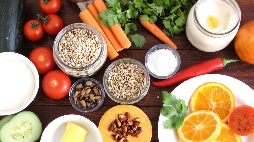 umami herbs acids crunch