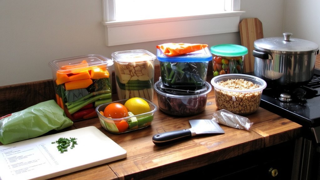 weekend batch cooking time blocked prep