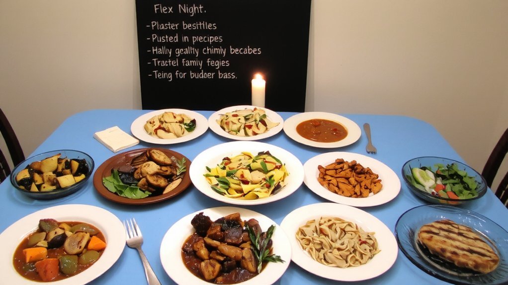 weekly themed flexible mealplan