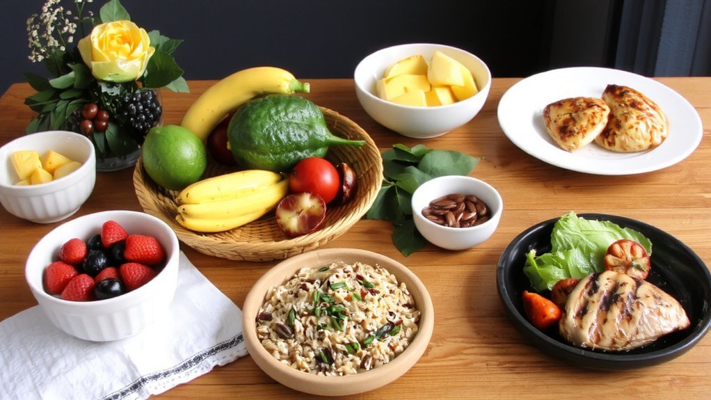 weekly trimester meal plan